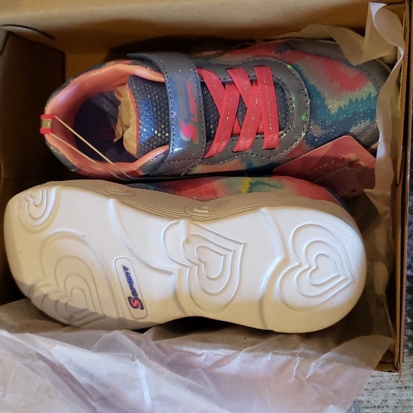 SSPORT by Skechers Lights Girl Sneakers size 12 - Picture 3 of 9